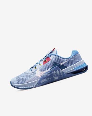 Nike Metcon 7 AMP Azules Claro Azules Azul Rey Oscuro Azules Blancos | MX 2208